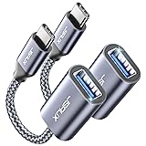 JSAUX USB C to USB 3.0 Adapter [2 Pack], USB C Male