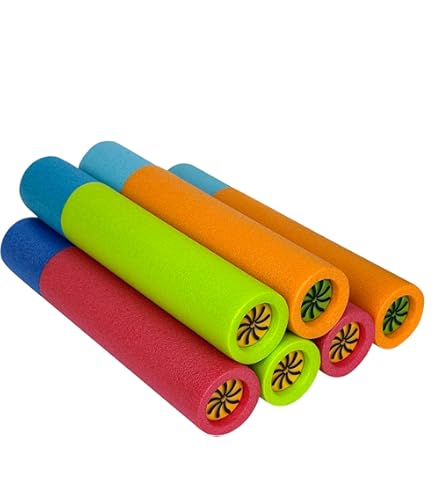 Play22 Confezione Da 6 Tubi In Schiuma Per Piscina - Bianchi 122 Cm X 6,9 Cm - Multiuso Per Nuoto E Fai Da Te - 2