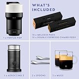 Nespresso Vertuo Pop White Barista Bundle with Milk Frother & Pods view 2