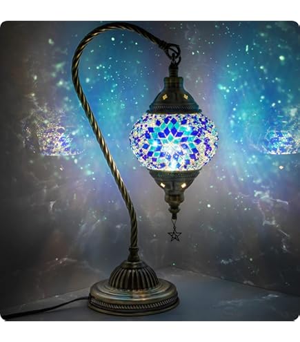 ENVA Lampe De Table En Mosaïque Marocaine Turque (20