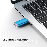 Fenglangrong 10 Pack 4GB USB 2.0 Flash Drives Orange Thumb Memory Sticks Bulk view 4
