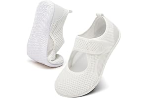 JIASUQI Water Shoes for Women Men Barefoot Quick Dry Swim Shoes Summer Wide Breathable Sandals Lightweight Aqua Socks for Poo