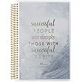 Erin Condren Coiled A5 Checklist Journal Notebook, Features 160 Pages Of Thick, Bleed Resistant 80 Pound Mohawk Paper To Boost Productivity, Durable, Pretty, Cute, Stylize