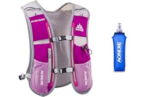 Win.Deeper 5L Lightweight Running Backpack Outdoor Sports Trail Racing Marathon Hiking Fitness Bag Hydration Vest Pack