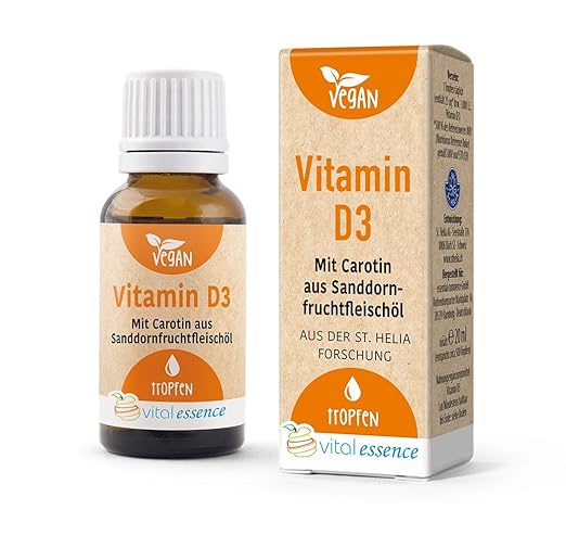 Vitamin D - D3 Hochdosiert Qualität aus der Schweiz