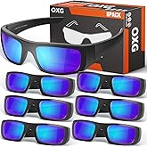 OXG Safety Glasses Protective Eyewear Men Women, ANSI Z87.1 Work Glasses Scratch Impact Resistant for Industrial Shooting