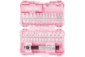 FantastiCAR Pink Craft Knife Precision Cutter Hobby Knife Blades Set (29pcs) for Art Work, Scrapbooking, Stencil, Architecture Modeling, Wood Leather Working