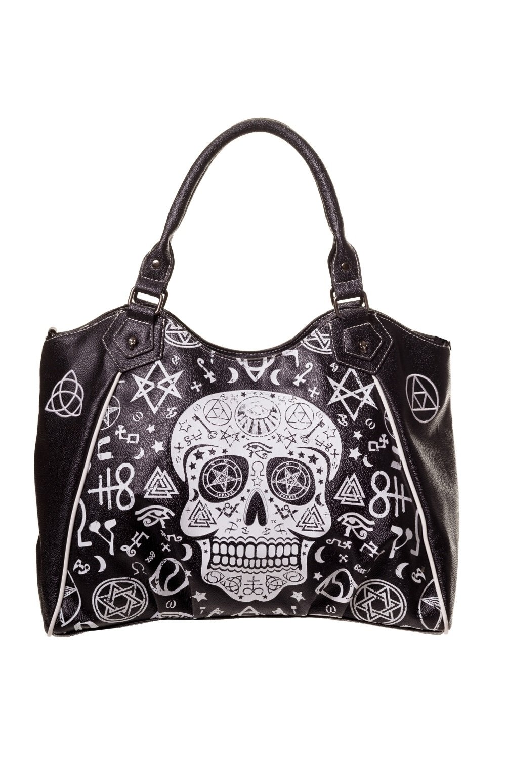 Banned Symbol Skull Handbag 42x31cm