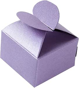 GOMYIE - Lote de 50 Cajas con Forma de corazón de pequeño ...
