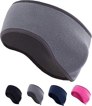 Amazon イヤーウォーマー ヘッドバンド耳カバー 防風 防寒 伸縮性耳当て 耳あて イヤーマフラー メンズ レディース スキー ランニング 自転車用男女兼用 1枚 グレー Sportsky ヘッドバンド