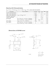 Chanzon BF998 SOT-143 N-Channel JFET FET Junction