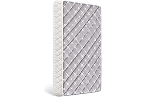 Tiankehan Premium Dual-Sided Baby Crib Mattress and Toddler Mattress - 52" x 27.6" x 5" - Breathable - Firm Soft - Fits Standard Cribs and Toddler Beds