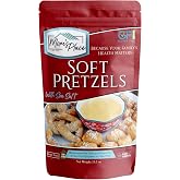Mom's Place Gluten-Free Soft Pretzel Bites Mix with Sea Salt, 13.1 oz | Soft Pretzels, Sea Salt Flavor, Easy to Make, Gluten Free, Homemade Snack