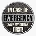 Save My Guitar Vinyl Waterproof Sticker Decal Car Laptop Wall Window Bumper Sticker 5"