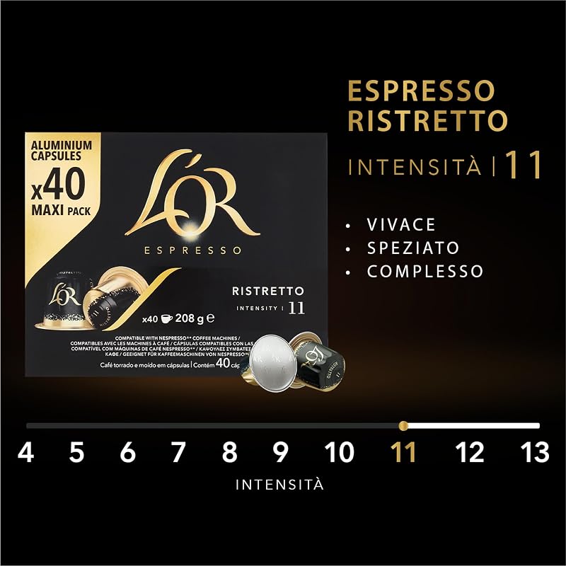 Espresso Café Ristretto | 200 Cápsulas