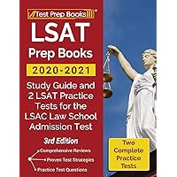 LSAT Prep Books 2020-2021: Study Guide and 2 LSAT Practice Tests for the LSAC Law School Admission Test [3rd Edition]