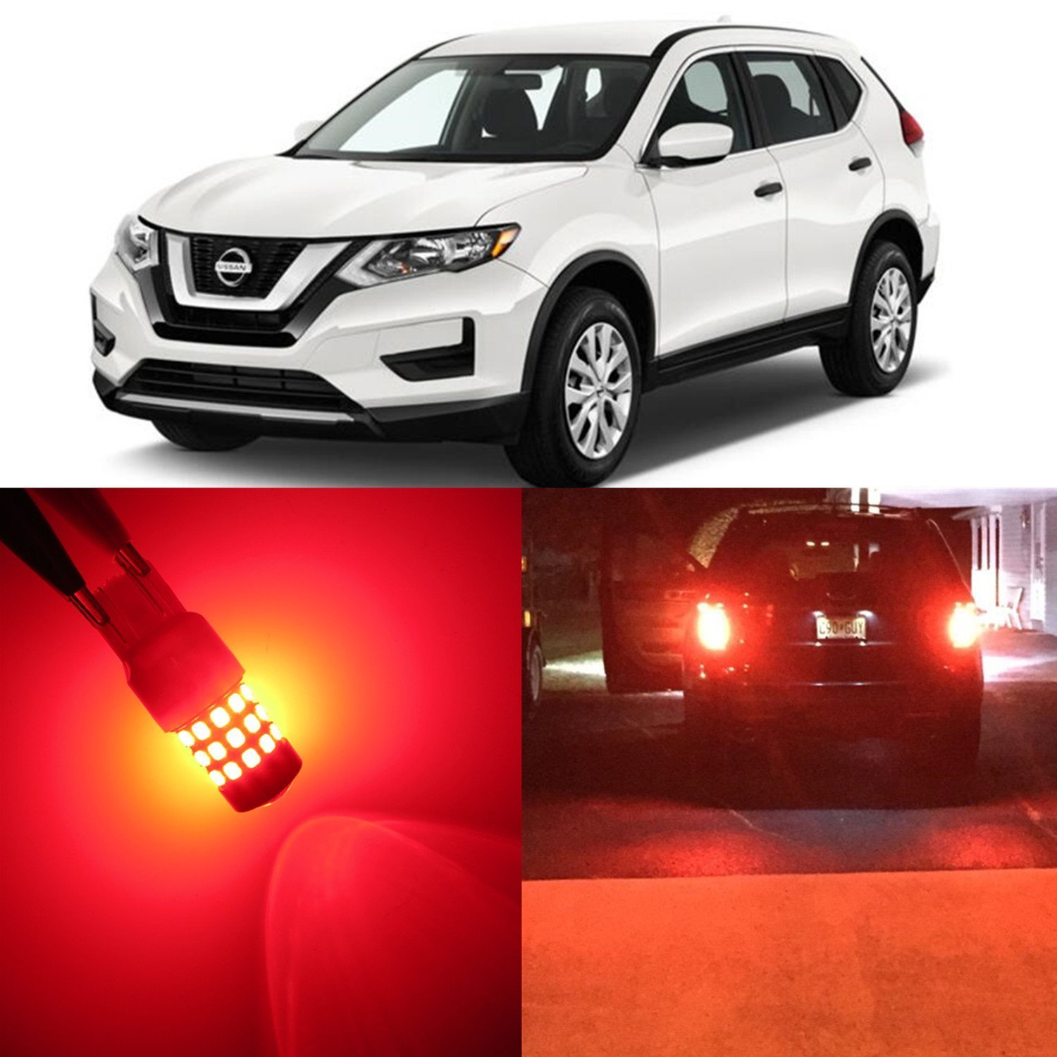 Nissan Rogue 2016 Red Car Light automotive wallpaper