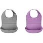 OXO Roll-Up Bib (2 Pack) Limited Edition Lavender/Gray
