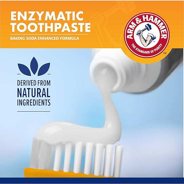 ARM & HAMMER FOR PETS DOG DENTAL CARE FRESH BREATH KIT | INCLUDES ARM & HAMMER BAKING SODA DOG TOOTHPASTE AND DOG TOOTHBRUSH | DOG PLAQUE REMOVAL KIT, MINT