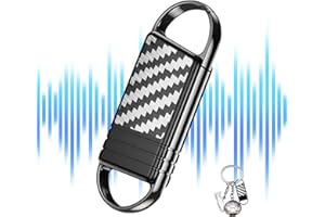 TALLKCODER 64GB Digital Voice Recorder with Playback - Portable Recording Device, Noise Reduction Voice Activated Recorder, Audio Recorder Transfer File to Computer for Interviews/Meeting/Classes