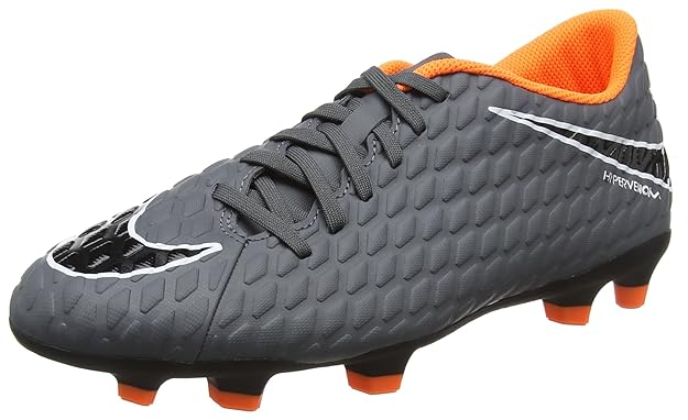 Nike Herren Phantom 3 Club Fg Fußballschuhe Grigio/Arancione Eu