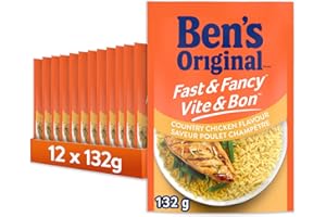 BEN'S ORIGINAL™ FAST & FANCY™ Country Chicken Flavour Rice, 12PK CASE