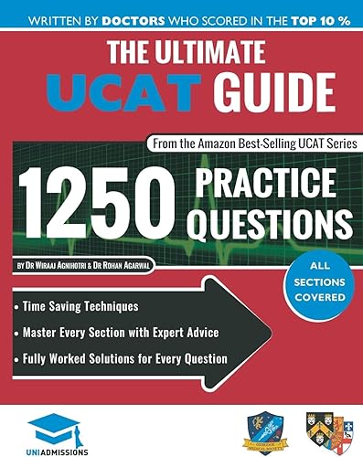 Download The Ultimate UCAT Guide: Fully Worked Solutions, Time Saving Techniques, Score Boosting Strategies, 2020 Edition, UniAdmissions PDF