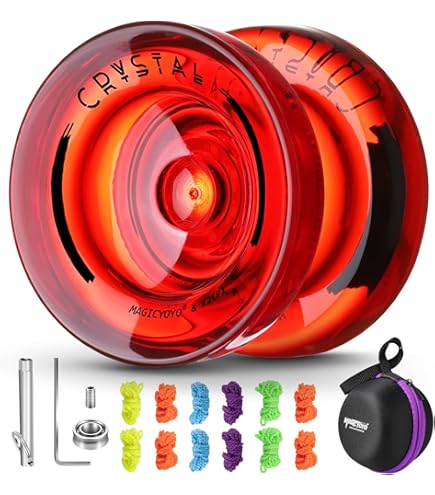 Yoyo Chino MAGICYOYO Yoyo Juego De 25 Cuerdas, 100