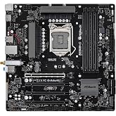 ASRock B560M-C Micro-ATX Motherboard, Supports 10th &amp; 11th Gen Intel Core Processors (LGA1200), DDR4 4800MHz (OC), PCIe 4.0, Dual M.2, 8 SATA3, Intel Gigabit LAN, WiFi + BT 5.1