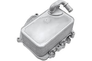 A-Premium Engine Oil Cooler Compatible with Audi Q5 Q7 A6 A7 A8 Quattro Volkswagen Touareg 2014 2015 2016 3.0L Diesel