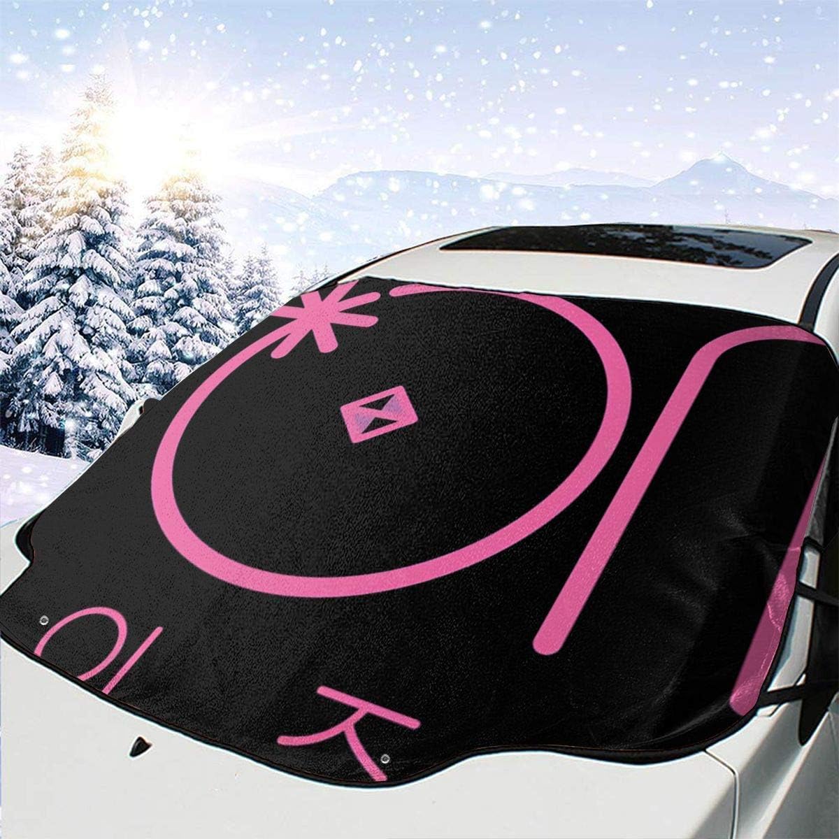 IZONE Windshield Snow Cover No More Scraping Car Fits Most Car 57.9"x46.5"