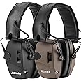 ZOHAN 054 Electronic Shooting Earmuffs Hearing Protection Sound Amplification Noise Reduction Adjustable Metal Soft Headband