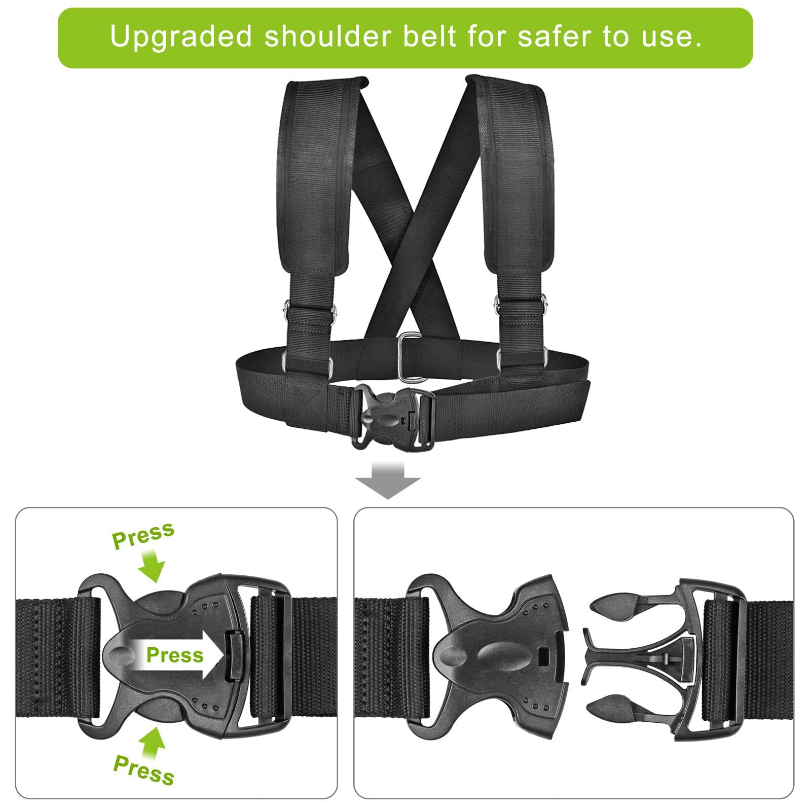 Kipika Weight Sled Fitness Sled Speed Training Sled Workout Sled, Adjustable Height Weight Training Sled, Enhance Muscle Strength and Explosive Power, Suitable for 1