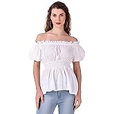 ThePirateDressing Women's Pirate Renaissance Medieval Steampunk Blouse