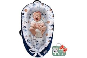 XZV Portable Infant Floor Seats,Sit-Me-Up Floor Seat for Baby, Adjustable and Machine Washable Seat Pad, Portable Lightweight Newborn Essentials Pad for Home & Travel (sea)