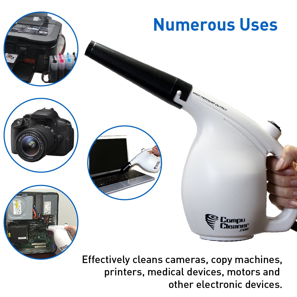 EasyGo CompuCleaner 2.0 Electric High Pressure Air Duster Computer