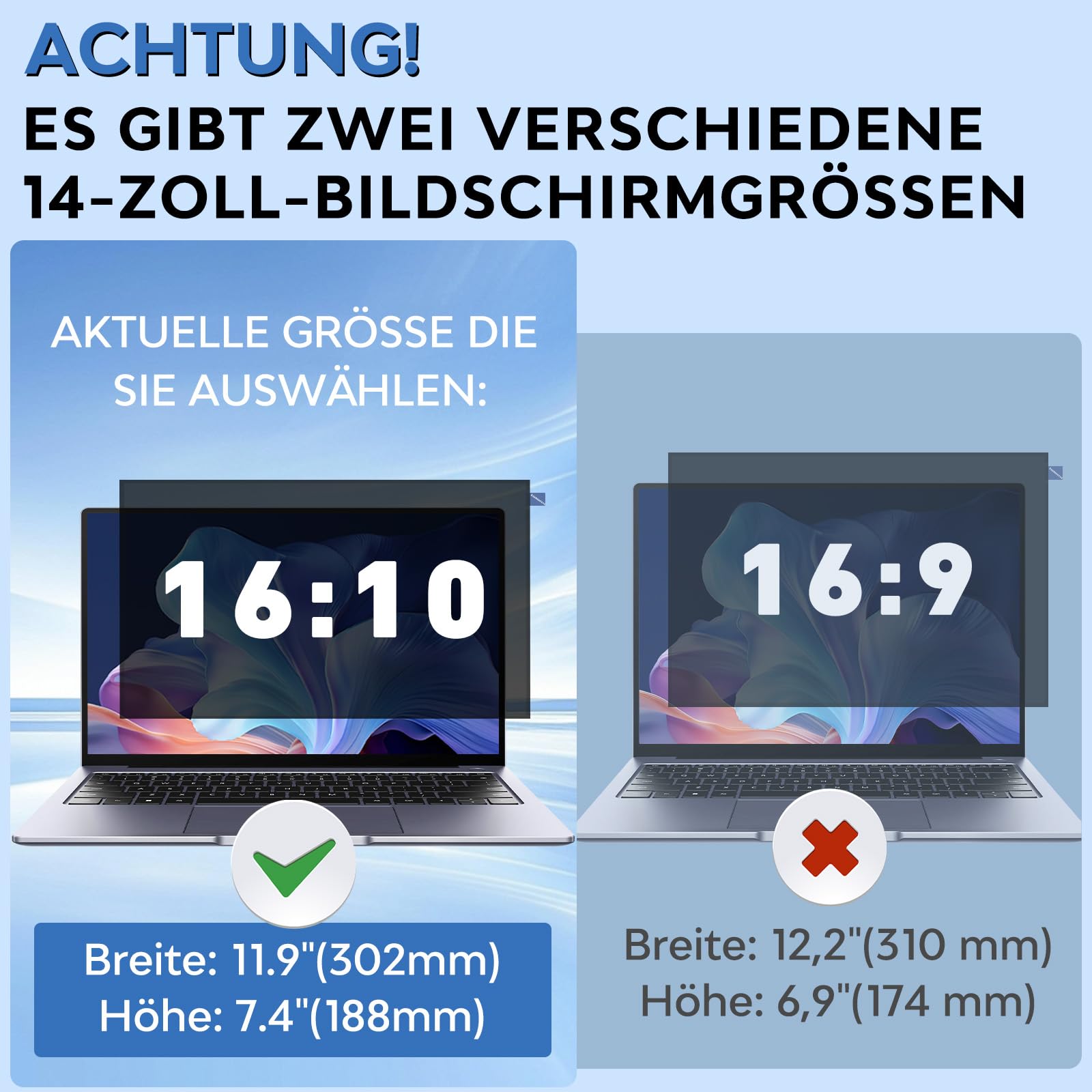 Lusa Design Privacy Screen Protector Uk 2025 - 16:10 Aspect Ratio Compatibility