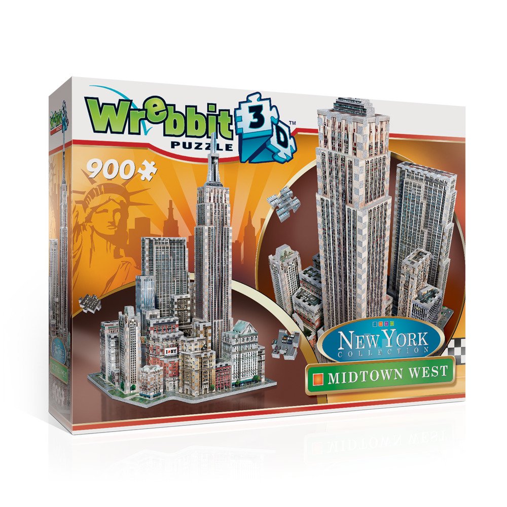Wrebbit 3D Puzzle 3D (NYC Mid W) Amazon.es Juguetes y juegos