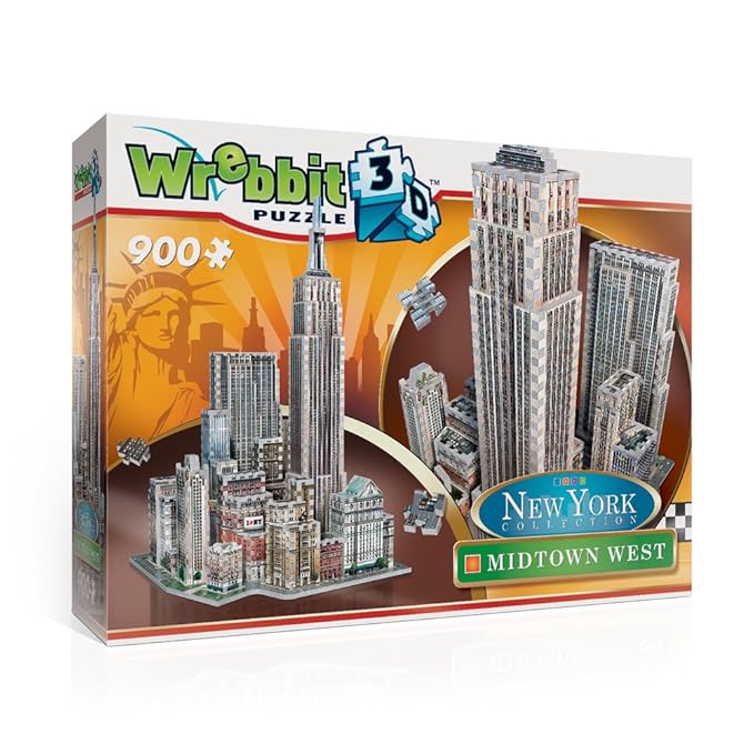 Wrebbit 3D 3D Puzzle Midtown West – New York Collection