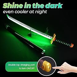 RENGENG Light Up Muichiro Sword, 30 Inches