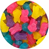 Juju Gummy Easter Bunnies Candy, 2 Pound Bulk Bag, Easter Candy, Firm &amp; Chewy Candies, The Hampton Candy Company