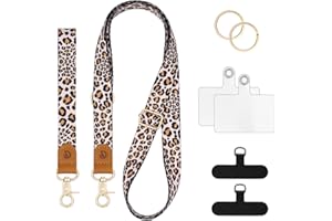 Doooze Phone Lanyard,Phone Strap,Phone Lanyard Crossbody,Phone Charms Strap,Universal Cell Phone Lanyard for All Smartphone