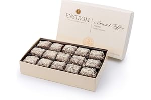 ENSTROM CANDIES Enstrom Milk Chocolate Almond Toffee Petites 15oz box | Bite-size | Gluten Free | Kosher Dairy | All Natural