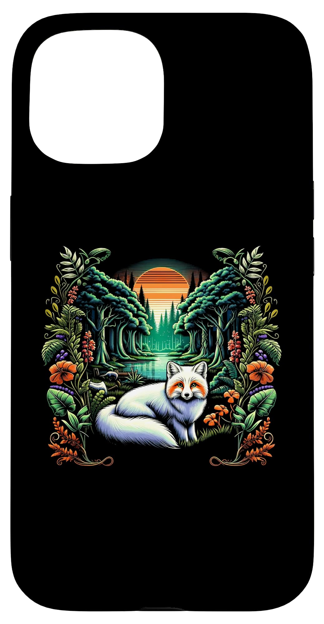 iPhone 15 Arctic Fox Kids Case