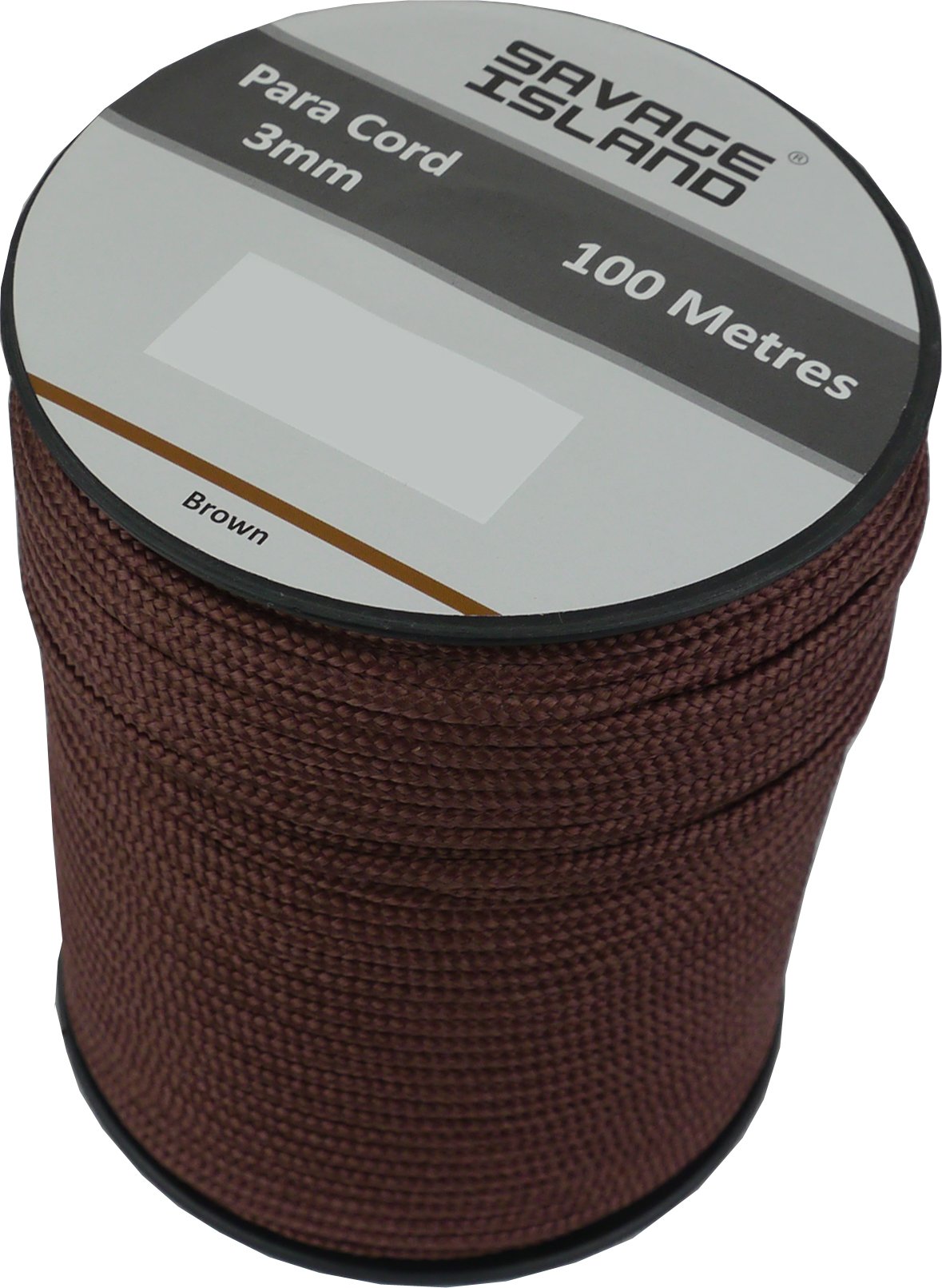 Savage Island 100m Reel Paracord 3mm, 30+Colors | Ideal for Crafting, DIY, Camping, Survival, Outdoor, Gadren | Tactical Cord Rope Roll