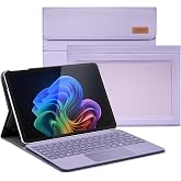 CoBak Case for Microsoft Surface Pro 12-inch 2025 &amp; 2nd Edition 2026 | Built-in Organizer with Stylus Holder &amp; Keyboard Support, Multi-Angle Stand for Work and Travel
