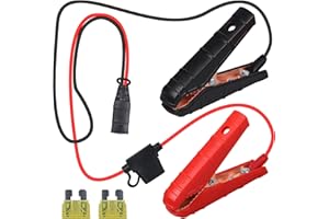 BASYSION GC001 X-Connect Battery Clamp Accessories – M6 Eyelets Smart Battery Connectors for NOCO Genius Smart Integrated Design for All Terminal Types