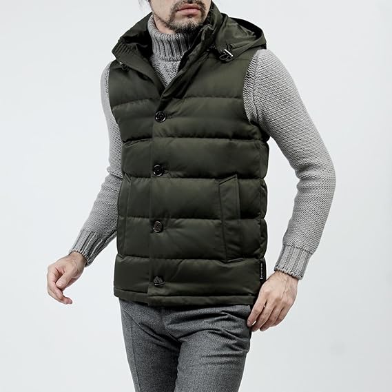 Amazon マッキントッシュ Mackintosh フード付きダウンベスト 並行輸入品 メンズ 通販