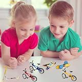 FRIUSATE 18 Pieces Finger Skateboards Bikes Scooter Toy Set Colors 18 pcs view 7