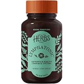 HERBS ETC. Lymphatonic Sg, 60 CT | Lymph Support Herbal Supplement with Organic Burdock Root &amp; Red Root for Lymphatic Drainage, Detoxification, Immune Support